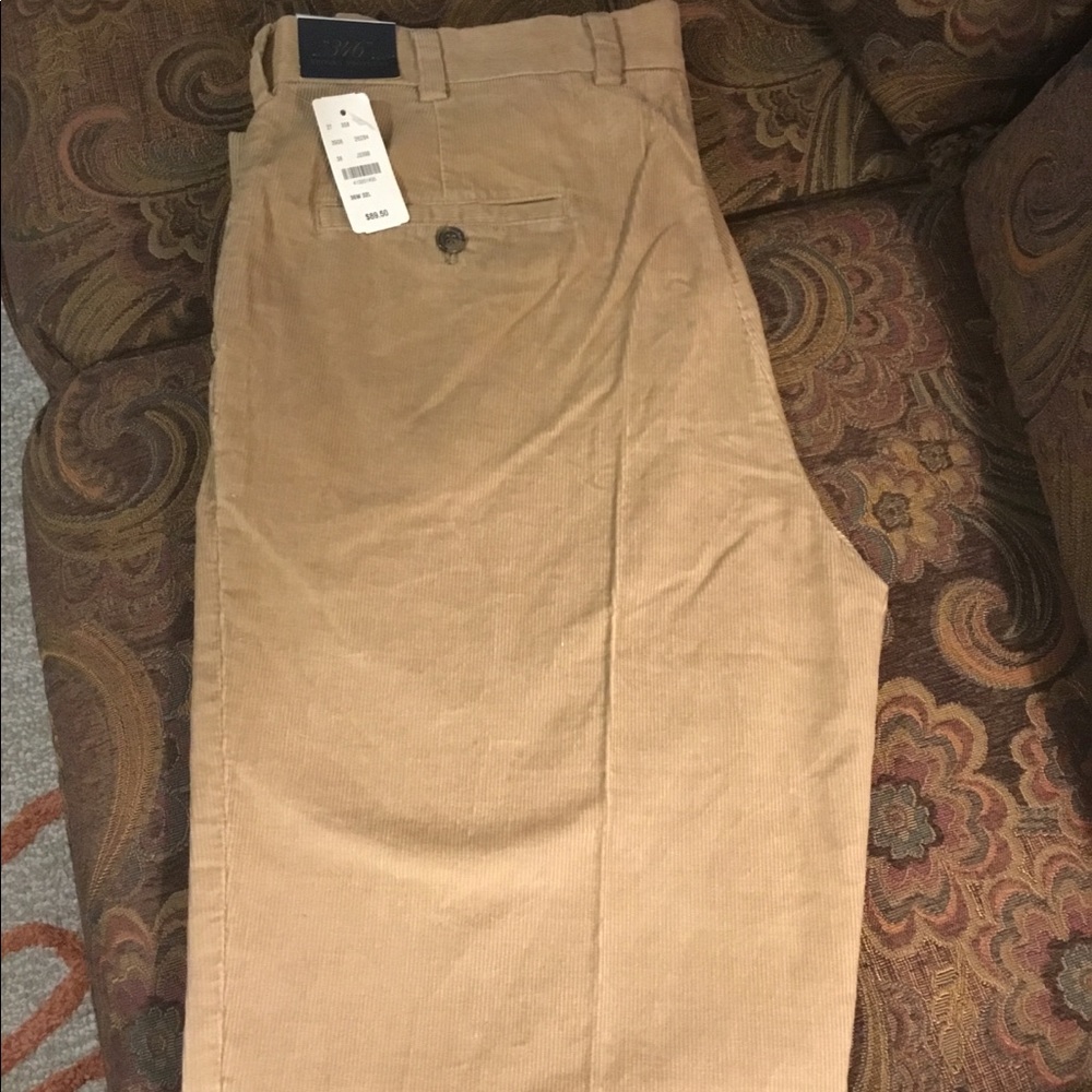 Men’s Brooks Brothers thin wale corduroys.